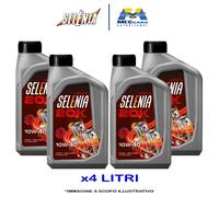SELENIA 20K 10W40 OLIO MOTORE DIESEL EURO 3 ACEA A3 API SL / CF 9.55535-G2 4 LT