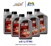 SELENIA 20K 10W40 OLIO MOTORE DIESEL EURO 3 ACEA A3 API SL / CF 9.55535-G2 5 LT