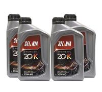 SELENIA 4 Litri Olio Motore SAE 10W40 Acea A3/B4 20K (9.55535-G2/9.55535-D2)
