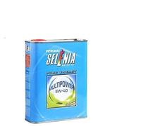 SELENIA MULTIPOWER GAS 5W40 PLASTICA L.1, Confezione da 2 litri