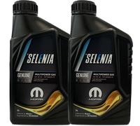 SELENIA Olio Motore Multipower 5W-40 Gas Pure Energy, 2 LT Litri