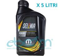 SELENIA PETRONAS 5W40 Olio motore Auto Sintetico K Pure Energy 5 LITRI