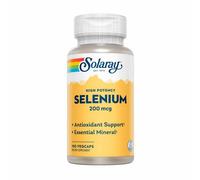 Selenio Ad Alta Potenza 100 Capsule Vegetali 200 Mcg Di Solaray