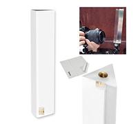 Selens Triangolare Prisma Fotografia Vetro Ottico Cristallo Professionale con 1/4 di Pollice, Crea Effetto Arcobaleno Luce per Insegnare Spettro di Luce Fotografo