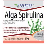 Selerbe SPIRULINA ALGA ESTRATTO SECCO TITOLATO 50 CAPSULE