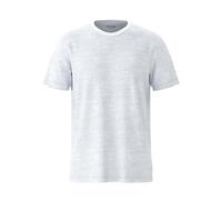 SELETED HOMME Maglietta da Uomo Slhaspen Slub SS O-Neck Tee Noos, Bianco, M