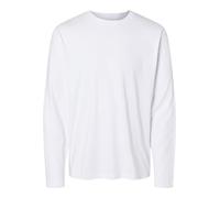 SELETED HOMME SLHASPEN LS O-Neck Tee Noos, Maglia a Maniche Lunghe Uomo, Bright White,