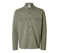 SELETED HOMME Slhjackie Sweat Jacket Noos Giacca Corta da Uomo, Vetiver, M