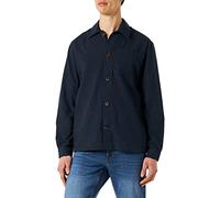 SELETED HOMME Slhlooseblas-Linen Overshirt LS W Noos Camicia, Sky Captain, XL Uomo