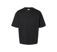 SELETED HOMME Slhlooseoscar SS O-Neck Tee Noos T-Shirt, Nero, L Uomo