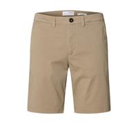 SELETED HOMME Slhslim-Miles Flex-Pantaloncini Noos Chino, Greige, L Uomo
