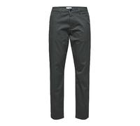 SELETED Homme SLHSLIM-New Miles 175 Flex Pants W N Chino, Dark Shadow, 30/32, Grigio, 30W x 32L