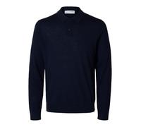 SELECTED HOMME Maglietta 'SLHTRAY' navy, Taglia S