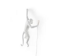 SELETTI Applique LED Monkey Lamp, bianco, sinistra Seletti