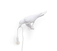 Seletti Bird Looking Left Applique Bianca