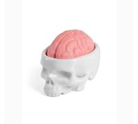 Seletti Brainwash Porta Sapone Teschio Bianco e Saponetta Rosa
