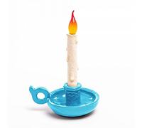 Seletti Bugia Lamp Light Blue - Lampada da tavolo azzurra ricaricabile e portatile