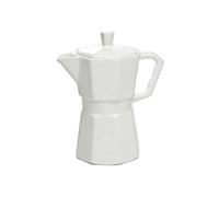 Seletti PERCOLATORE Caffe' in Porcellana Cm.15,5x10 h.17,5, Bianco, 15.5 x 10 x 17.5 cm