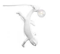 Seletti Chameleon Going Down Applique Bianca