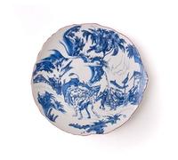 Piatto da pranzo in porcellana Seletti x Diesel Chinoiserie 28 cm