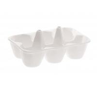 SELETTI Portauova E Portasalatini in Porcellana Cm.15,2X10 H.6,5