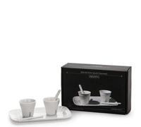Seletti Estetico Quotidiano Set Caffè 2 Tazze Vassoio Porcellana