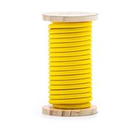 SELETTI Filo Elettrico in Bobina Philo Mt.5 Ricoperto in Cotone - Giallo