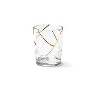 SELETTI Kintsugi Bicchiere in Vetro Trasparente