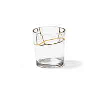 SELETTI Kintsugi Bicchiere in Vetro n°3 Trasparente