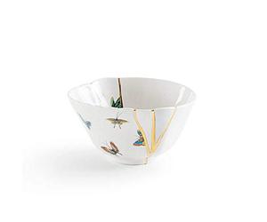 Seletti Kintsugi Ciotola in porcellana e oro 24 carati mod. 2