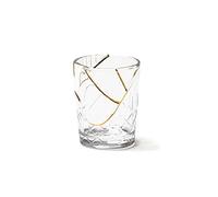 SELETTI "KINTSUGI Collezione Piatti Ispirata dalla Tecnica Giapponese, Bicchiere 09656