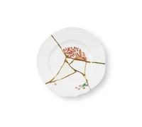 SELETTI Kintsugi Piatto Piano Bianco