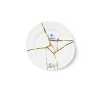 SELETTI Kintsugi Piatto Piano Bianco