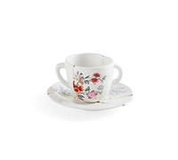 SELETTI Kintsugi Tazzina Caffè n°1 in porcellana Bianco