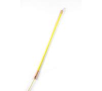 SELETTI Lampada LED Linea, gialla, dettagli in legno, universale Seletti
