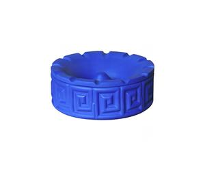 SELETTI MAGNA GRAECIA POSACENERE IN TERRACOTTA GRECHE BLU