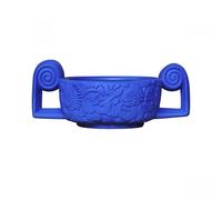 SELETTI MAGNA GRAECIA VASO IN TERRACOTTA CENTROTAVOLA BLU 11509B