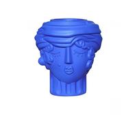 VASO IN TERRACOTTA WOMEN CM 29X25 H 33 BLU 11507B SELETTI