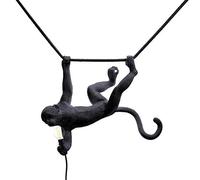 Seletti Monkey Swing Lampadario Da Esterno Nero
