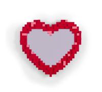 SELETTI PIXEL MIRROR SPECCHIO HEART