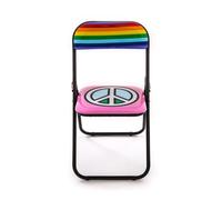 SELETTI Studio Job Sedia in Metallo Pieghevole Peace