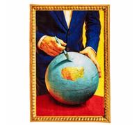SELETTI Tappeto TOILETPAPER Home CM 60X90 Globe 18194