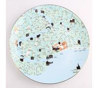 Seletti The World Piatto Da Cena 07342 Venezia Raro Colorato NIB