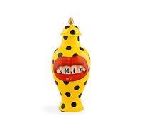 Seletti Toiletpaper Vases Shit Vaso con Decoro Denti