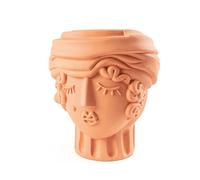SELETTI Vaso da donna Magna Graecia, altezza 33 cm, terracotta Seletti