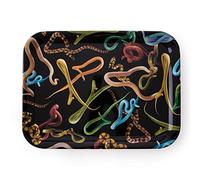 "VASSOIO SELETTI IN MELAMINA 32X43,5 SNAKES ART 19035"