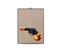 Seletti TOILETPAPER MIRROR - REVOLVER men Home deco multi in taglia:ONE SIZE