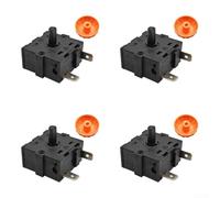 Selettore a Camma Plastica 2 per Ventilatore e per riscaldatore(2 pin 10 gears)