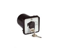 SELETTORE A CHIAVE DA INCASSO CON CUSTODIA CILINDRO SERRATURA DIN CAME SET-I