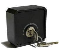 Selettore a chiave UNIVERSALE da esterno oppure da INCASSO per automatismo saracinesca garage o cancello esterno SERRANDA FILO MURO O ESTERNO